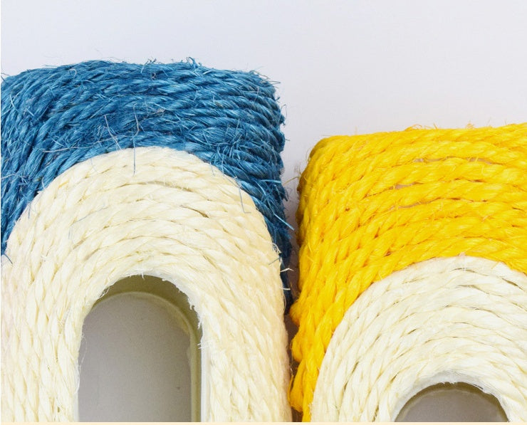 Three Piece Sisal Drum Pet Scratching Toy Set