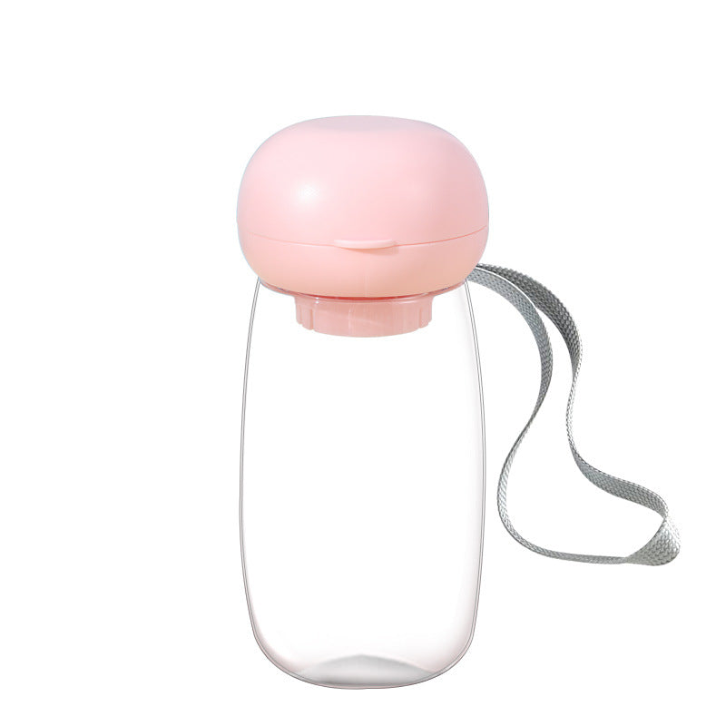 Portable Pet Travel Water Bottle Feeding Cup Bowl
