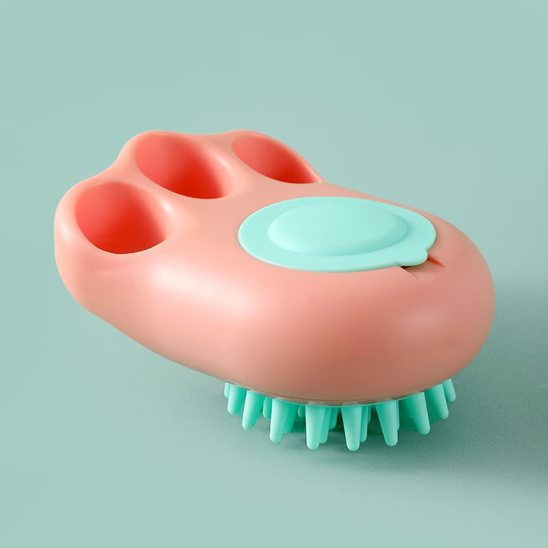 Pet Claw Bath Massage Brush Grooming Comb Tool
