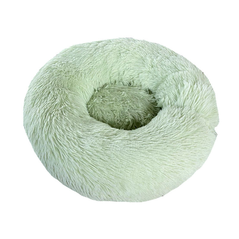 Soft Thick Plush Round Pet Bed