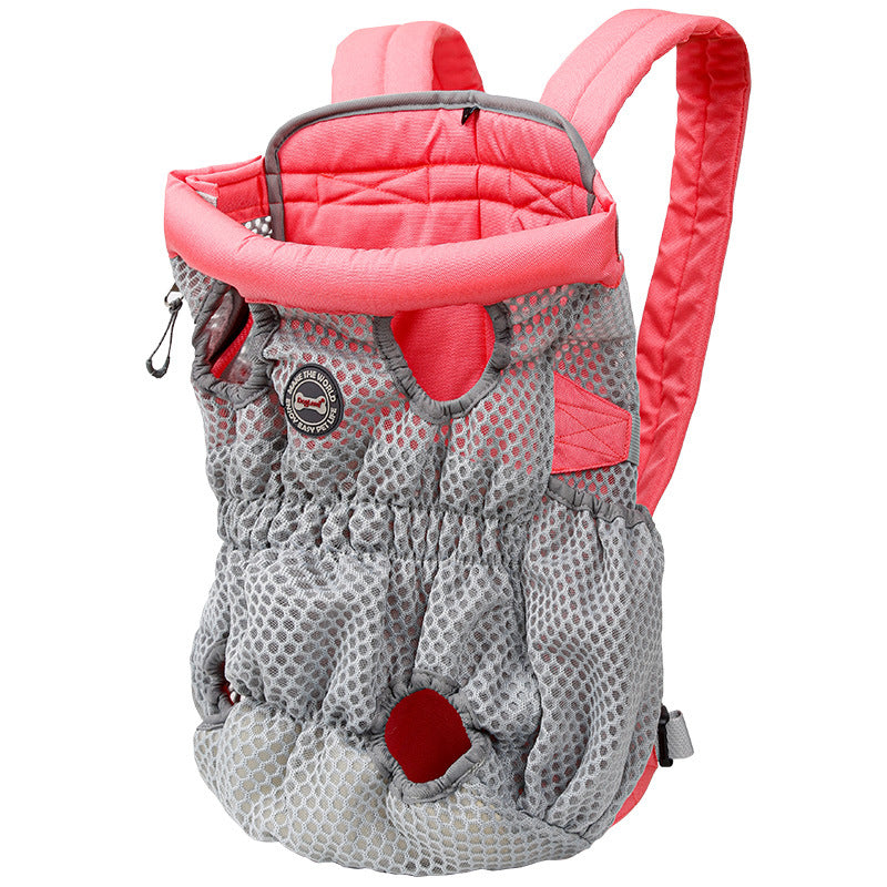 Breathable Mesh Pet Carrier Backpack Travel Bag