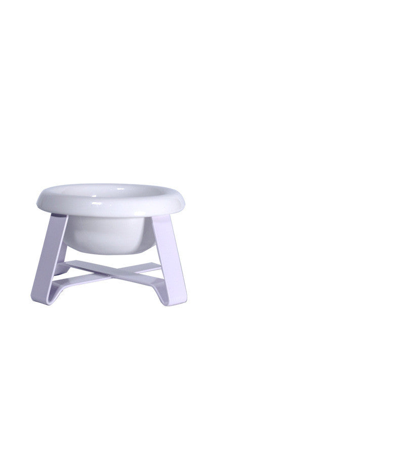 Anti Slip Pet Feeding Bowl Set With Iron Stand