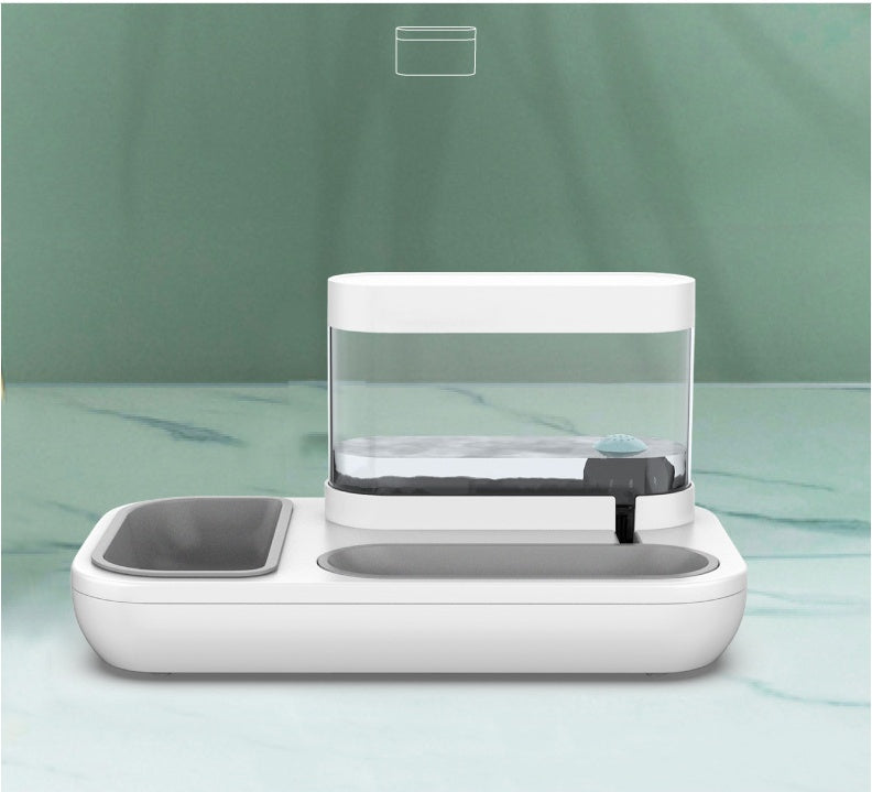 Automatic Pet Drinking Fountain 1.5L Feeding Bowl
