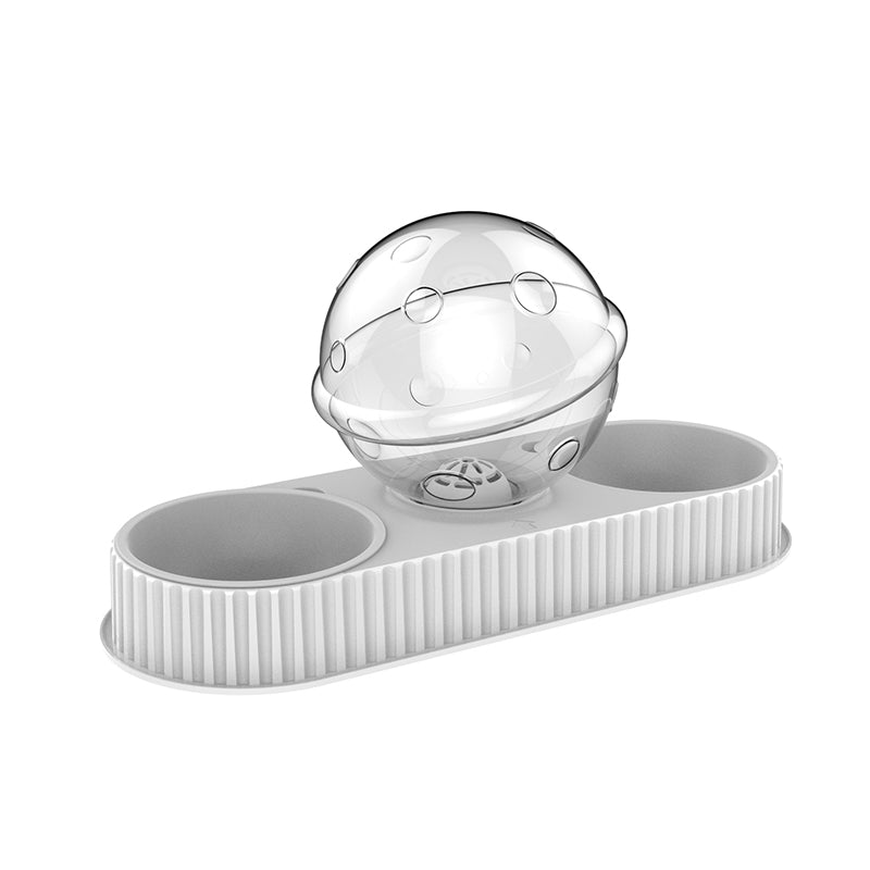 Automatic Pet Plastic Feeder Water And Food Bowl
