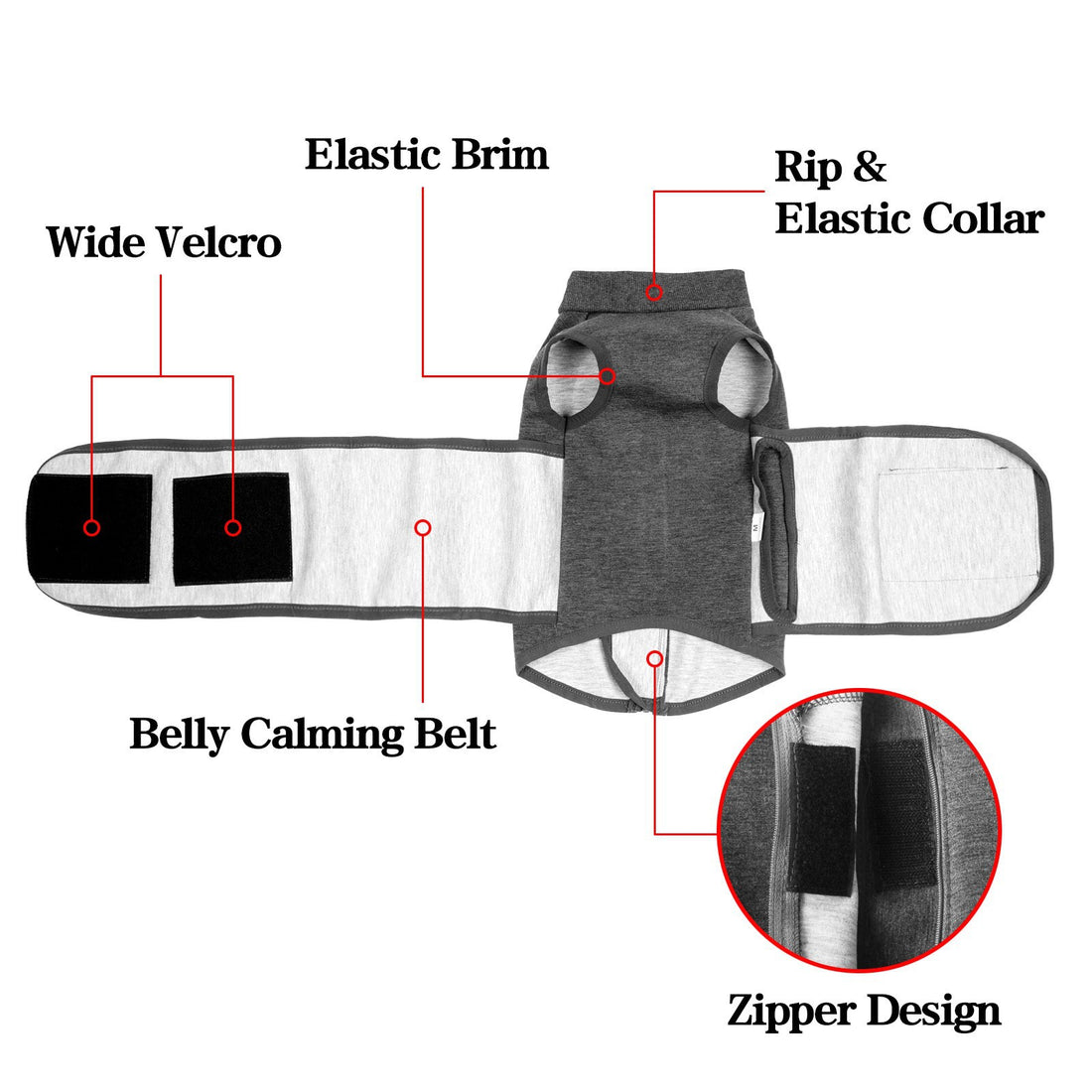 Comfort Cotton Polyester Double Layer Pet Jacket Apparel