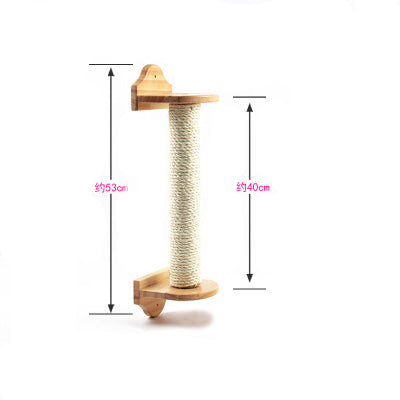 53Cm Pet Scratch Column Climbing Frame Toy