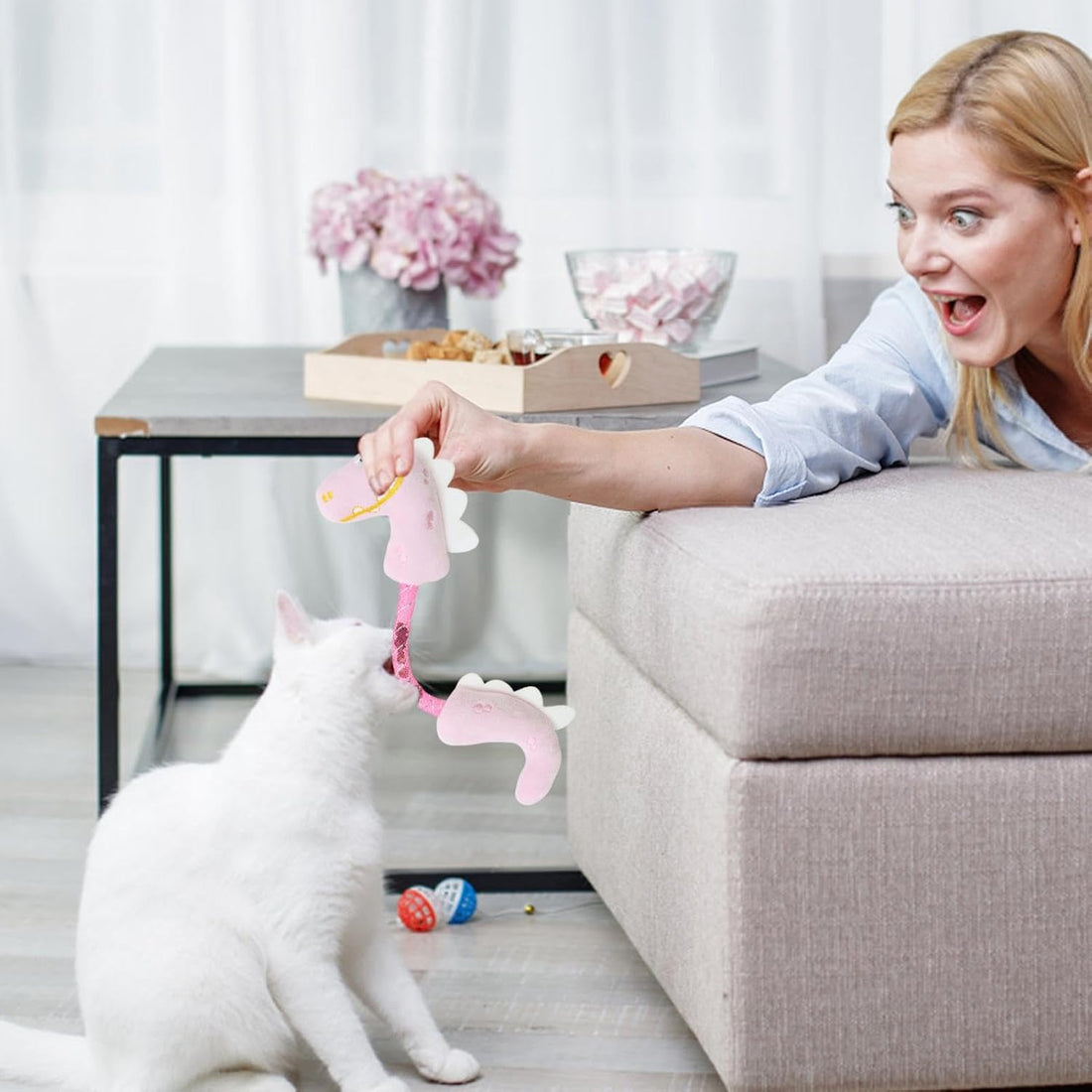 Catnip Rope Pet Chew And Teeth Cleaning Interactive Toy