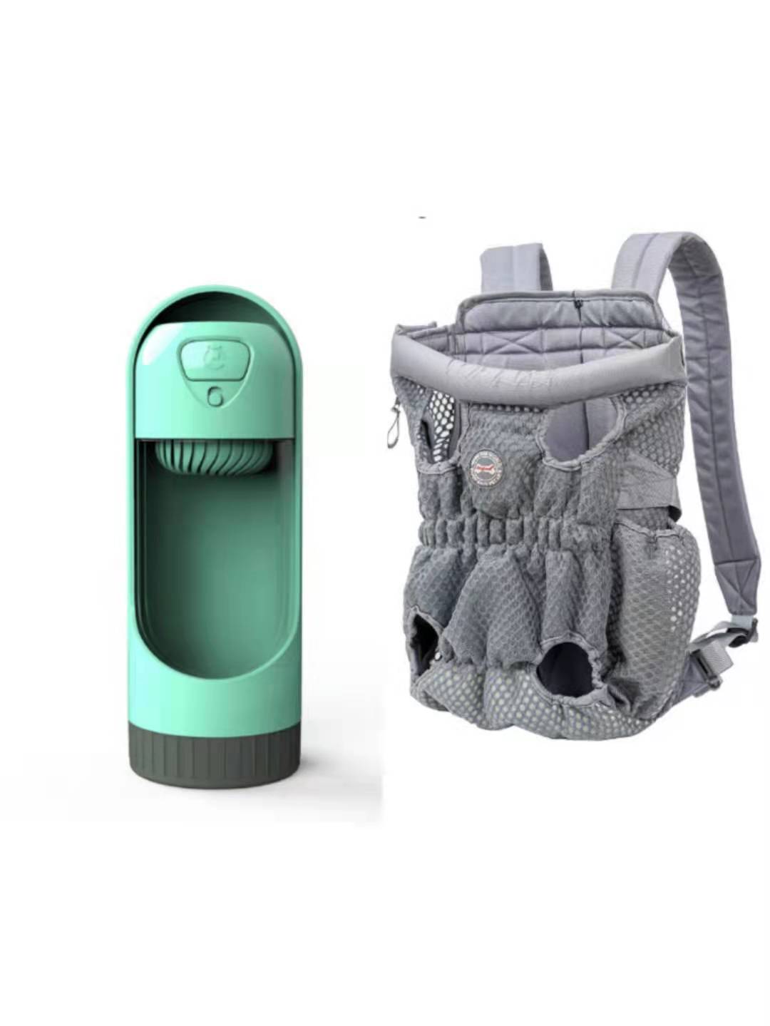 Breathable Mesh Pet Carrier Backpack Travel Bag