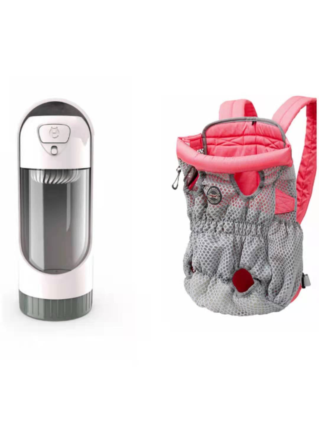 Breathable Mesh Pet Carrier Backpack Travel Bag