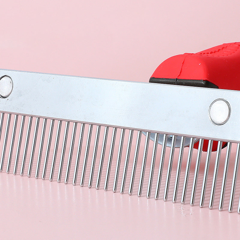 Extra Large Pet Deshedding Rake Comb Grooming Brush Tool