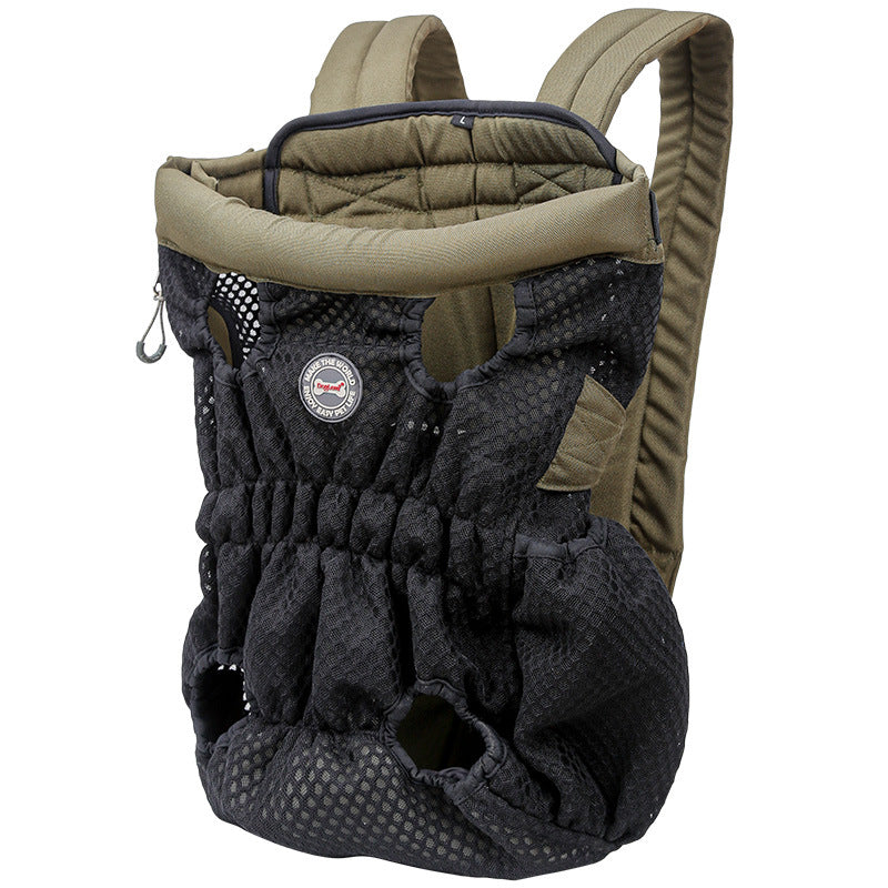 Breathable Mesh Pet Carrier Backpack Travel Bag
