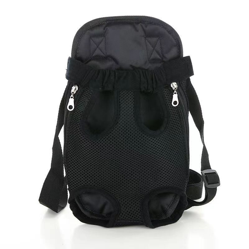Breathable Adjustable Pet Front Carrier Backpack Hiking Bag