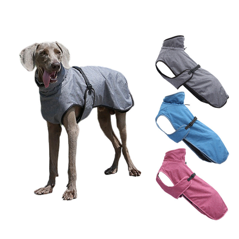 Winter Outdoor Ski Style Pet Shell Jacket Apparel