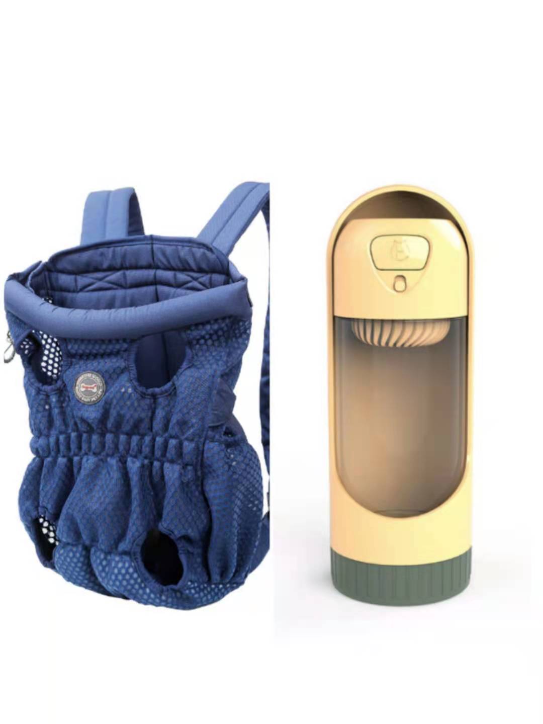 Breathable Mesh Pet Carrier Backpack Travel Bag