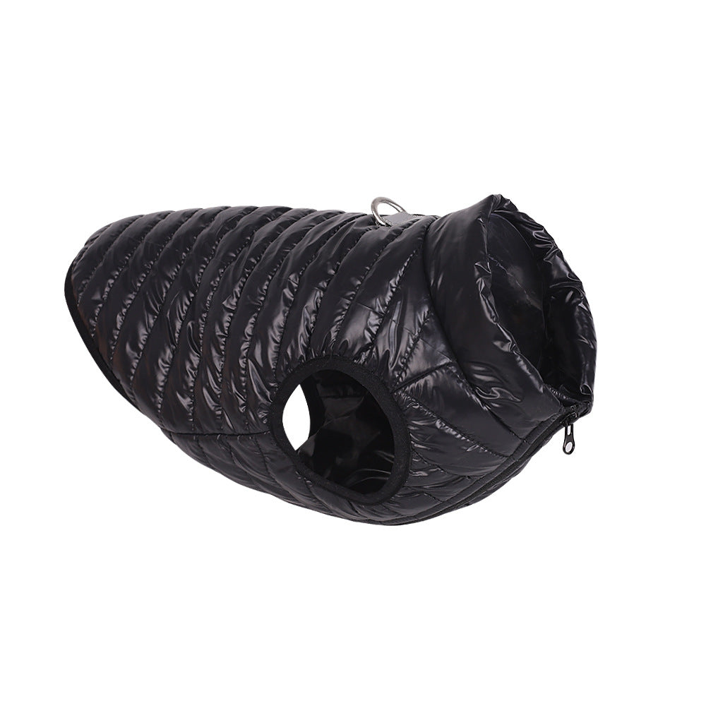 Nylon Zipper Autumn Winter Pet Jacket Apparel