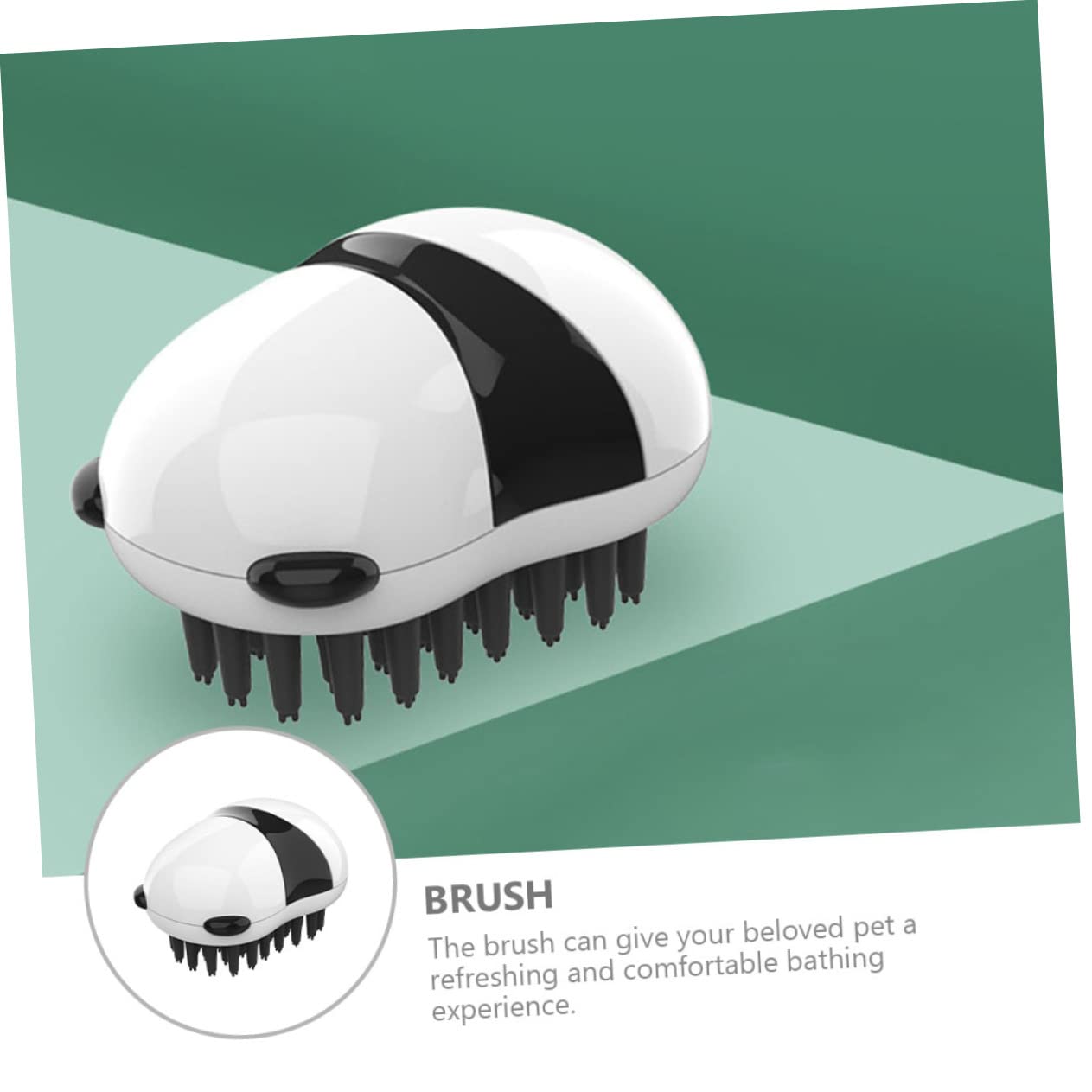 Pet Grooming Bath Brush Hair Removal Glove Tool