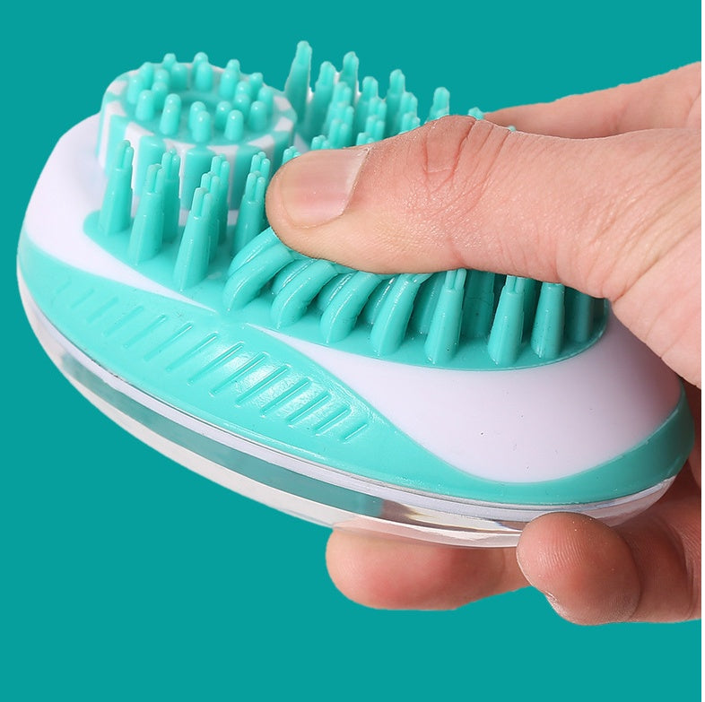 Pet Bath Massage Grooming Brush Tool