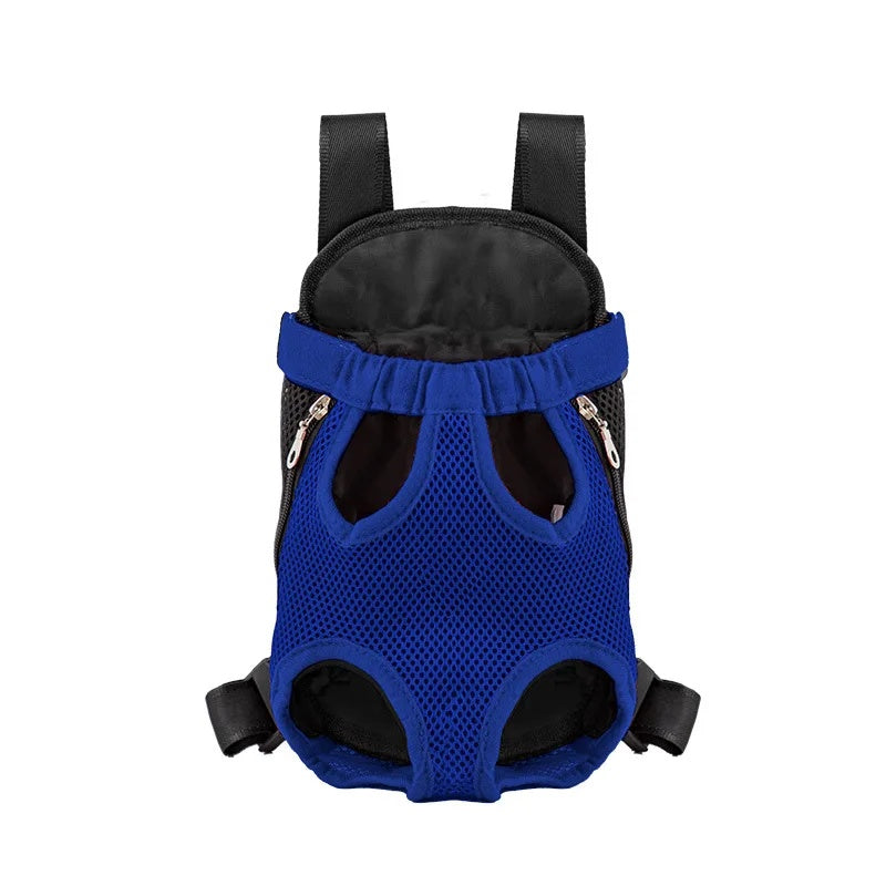 Breathable Adjustable Pet Front Carrier Backpack Hiking Bag