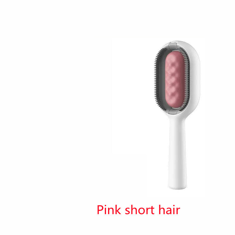 Pet Grooming Comb With Tank Hair Removal Brush Tool