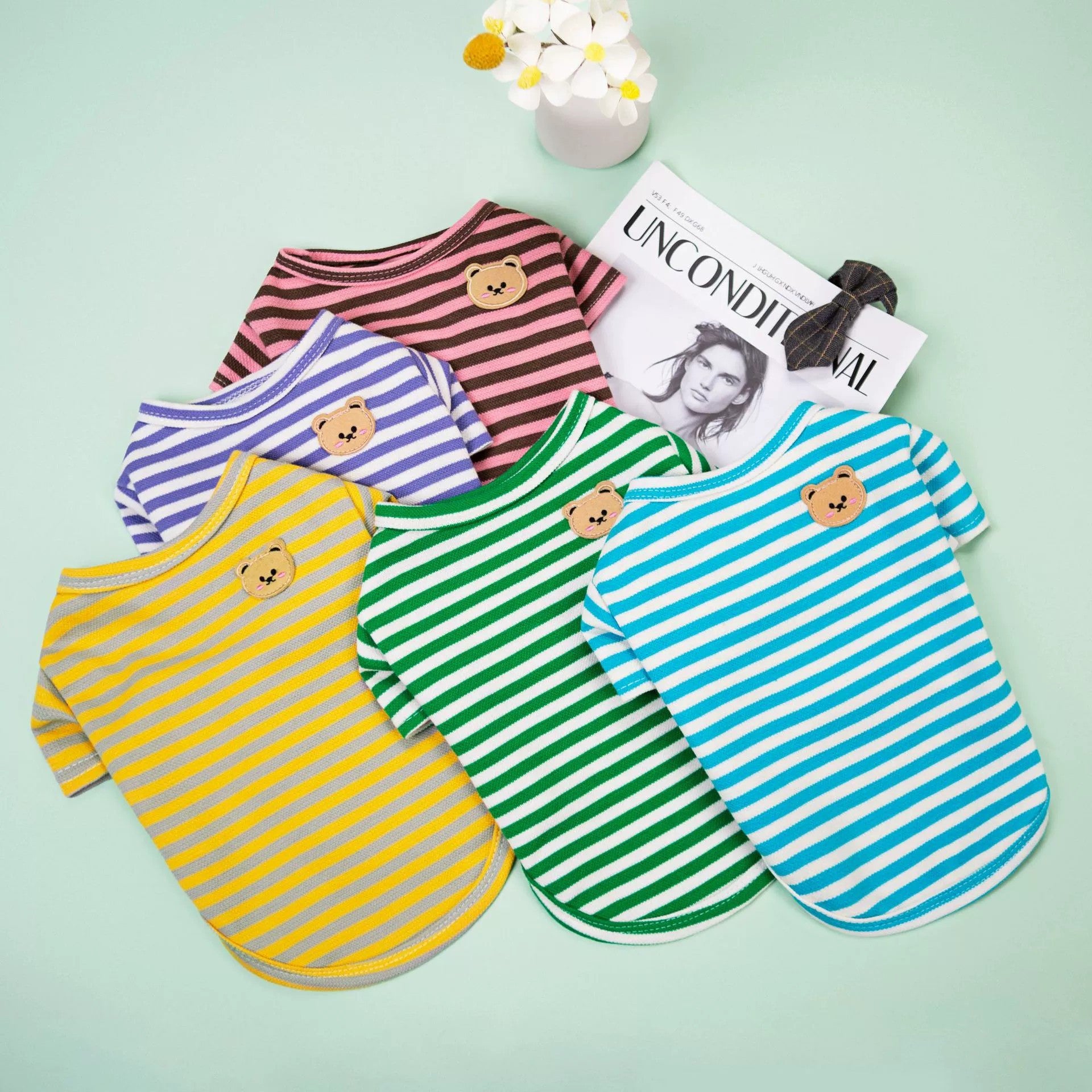 Breathable Summer Pet T Shirt Apparel