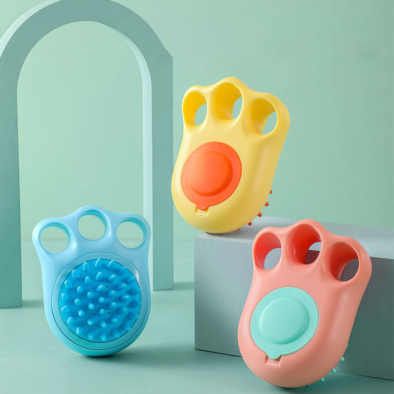 Pet Claw Bath Massage Brush Grooming Comb Tool