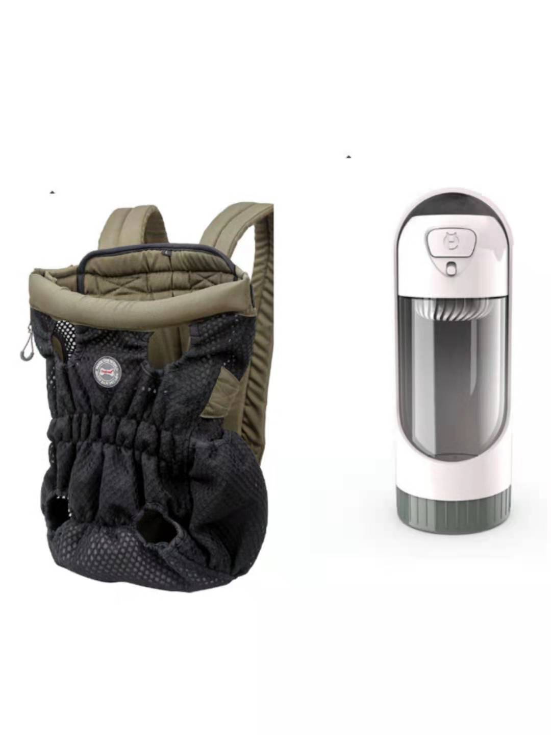 Breathable Mesh Pet Carrier Backpack Travel Bag