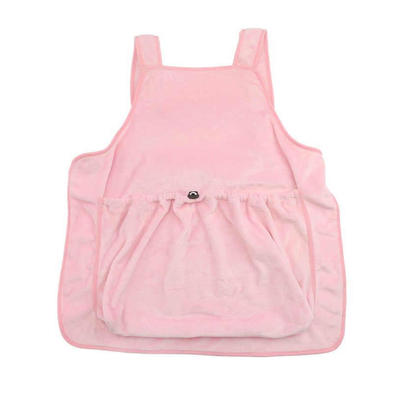 Plush Pet Chest Carrier Pocket Travel Bag