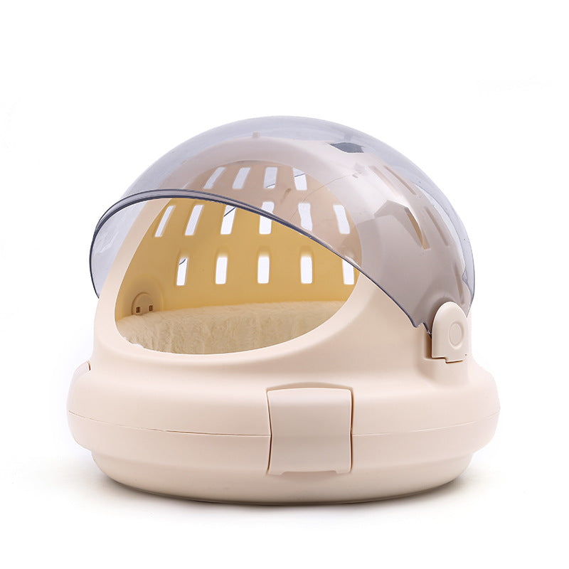 Panoramic Space Capsule Pet Carrier With Cushion