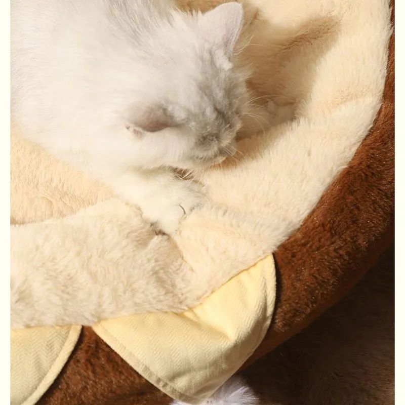 Winter Warm Round Pet Sofa Bed Cushion Nest