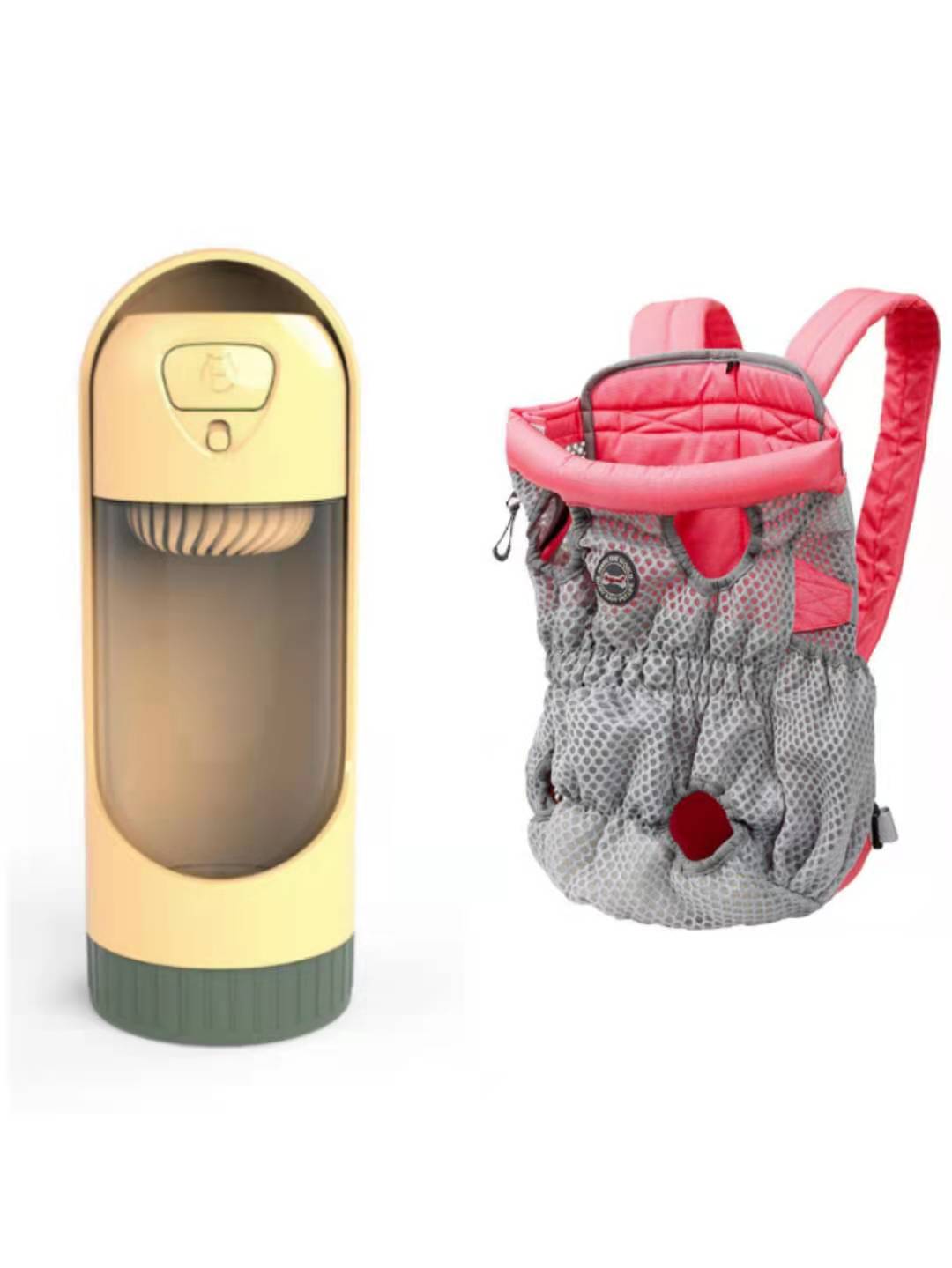 Breathable Mesh Pet Carrier Backpack Travel Bag