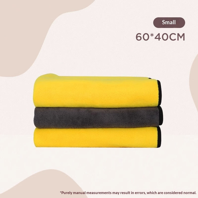 Super Absorbent Quick Dry Pet Bath Towel Golden Coat Edition