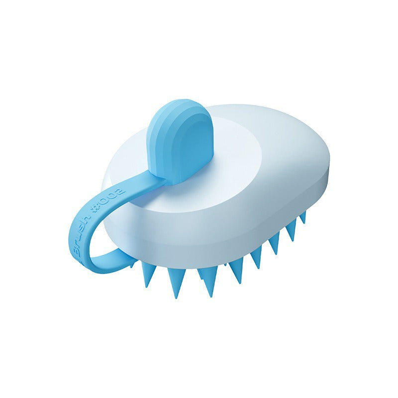 Soft Gel Pet Bath Shampoo Massage Brush