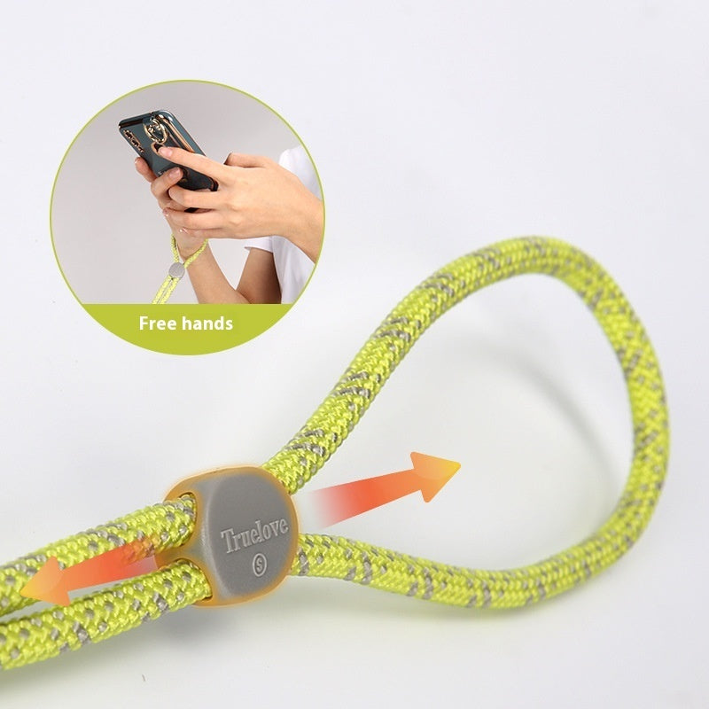 Adjustable Sliding Colorful Pet Leash Rope