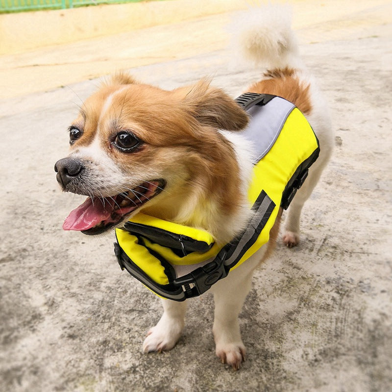 Reflective Nylon Airbag Pet Life Jacket