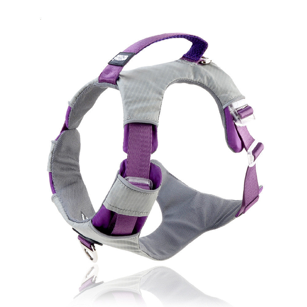 Heavy Duty Pet Chest Strap Harness With Storage Bag Leash Set