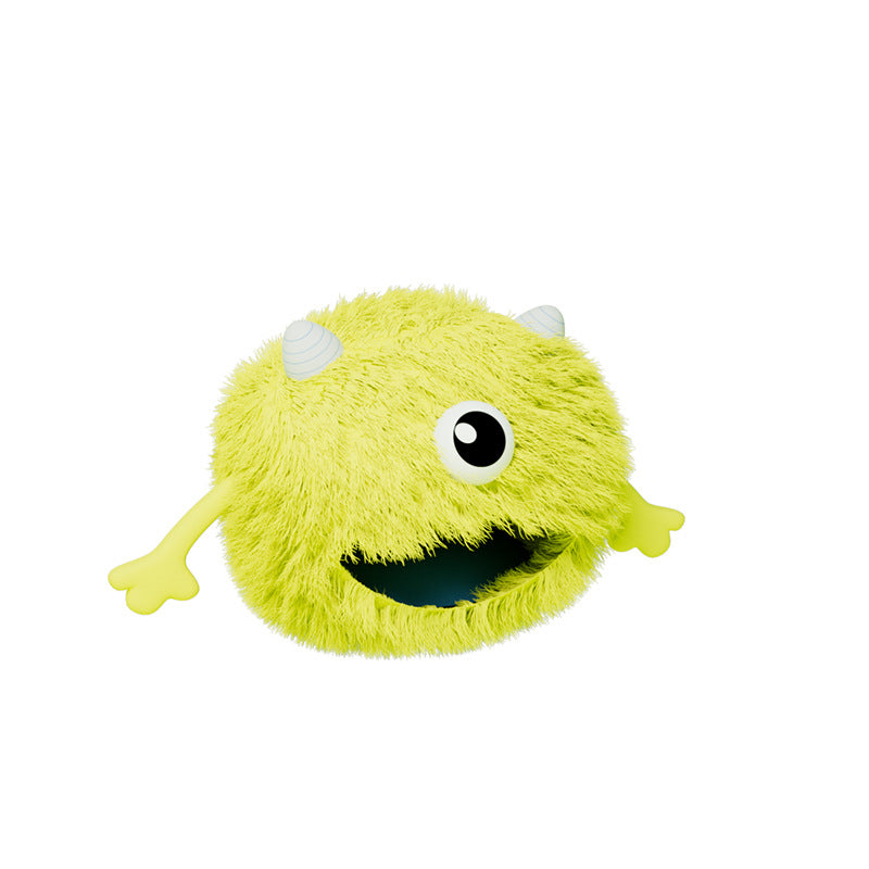 Fluffy Round Calming Plush Pet Bed Machine Washable