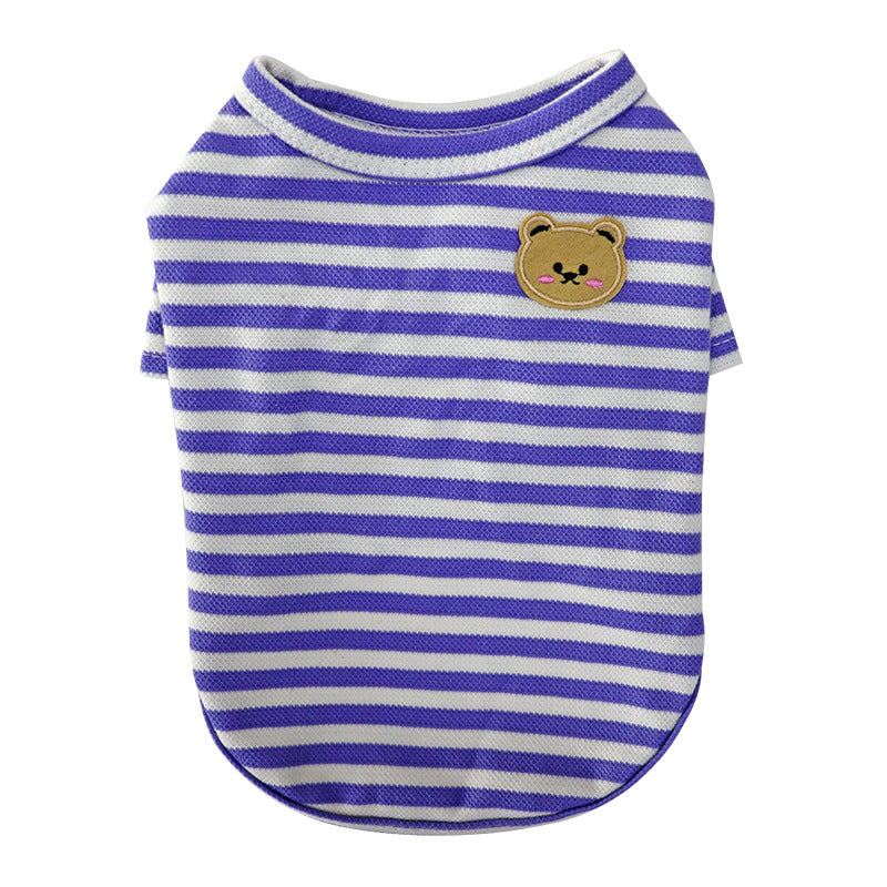 Breathable Summer Pet T Shirt Apparel
