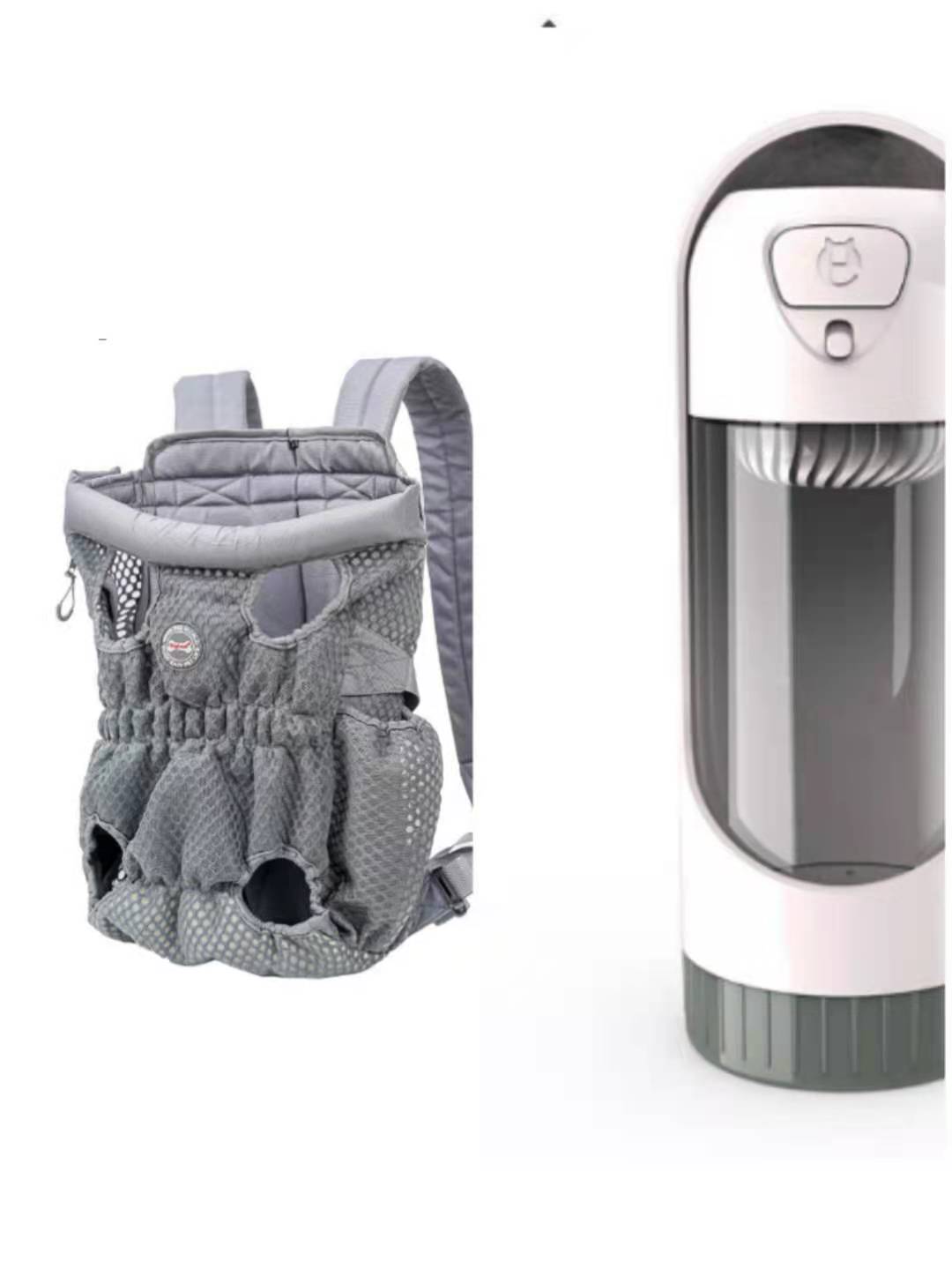 Breathable Mesh Pet Carrier Backpack Travel Bag