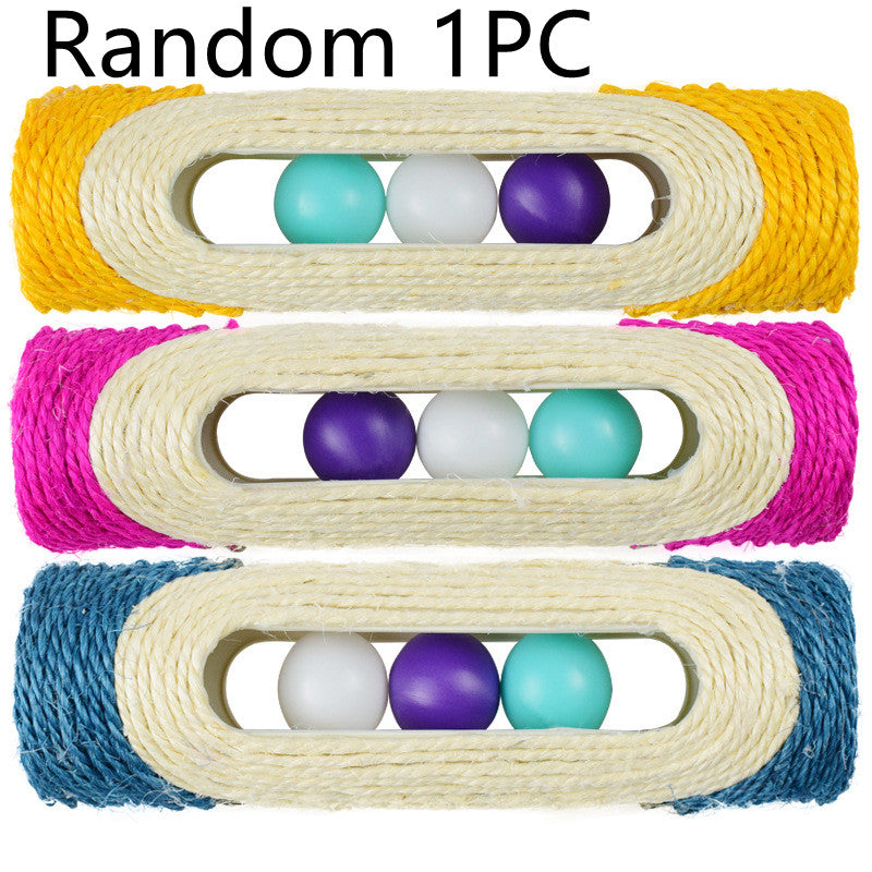 Three Piece Sisal Drum Pet Scratching Toy Set