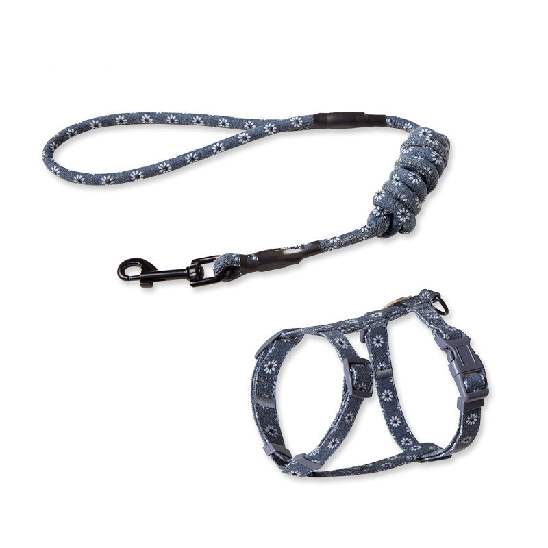 Fashion Pet Anti Escape Leash Harness Set