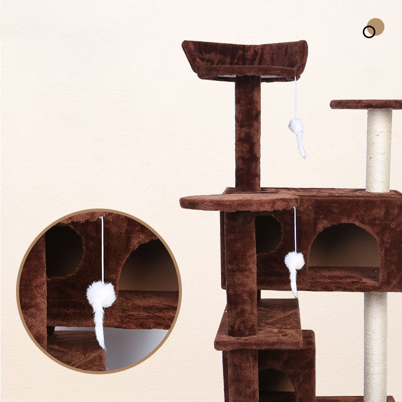 Luxury Pet Villa Climbing Frame Interactive Toy