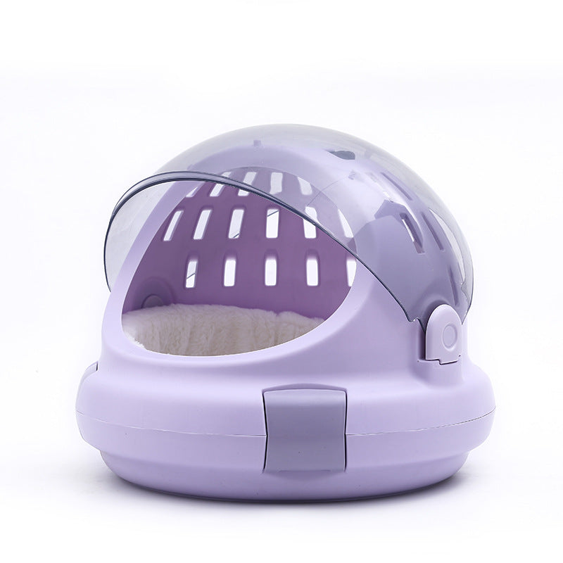 Panoramic Space Capsule Pet Carrier With Cushion