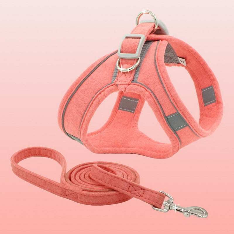 Vest Style Pet Chest Harness Leash Apparel