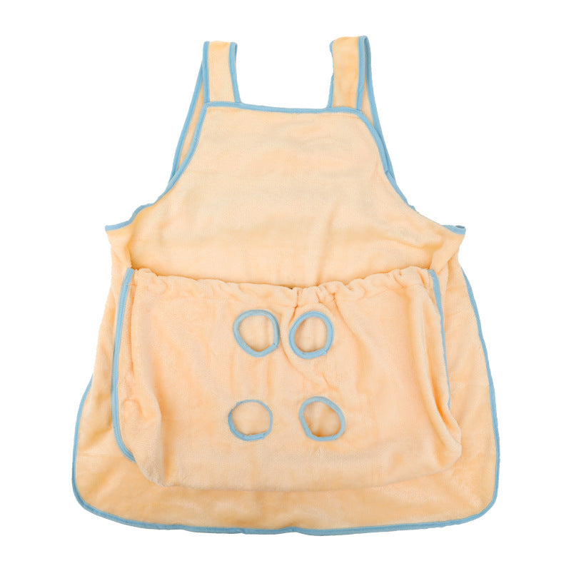 Plush Pet Chest Carrier Pocket Travel Bag