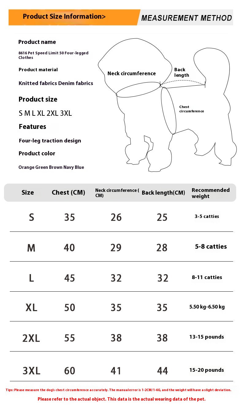 Four Legged Fashion Pet Sweater Apparel