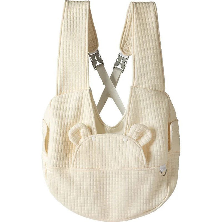 Breathable Cross Design Pet Chest Backpack Carrier Bag