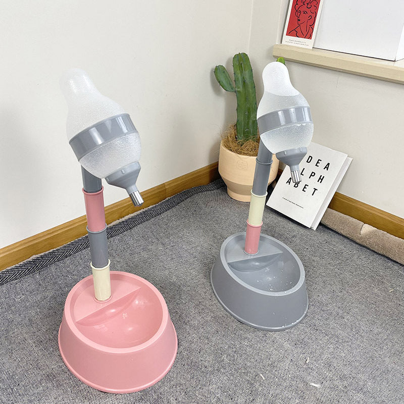 Automatic Pet Water Dispenser Adjustable Height Bowl Stand