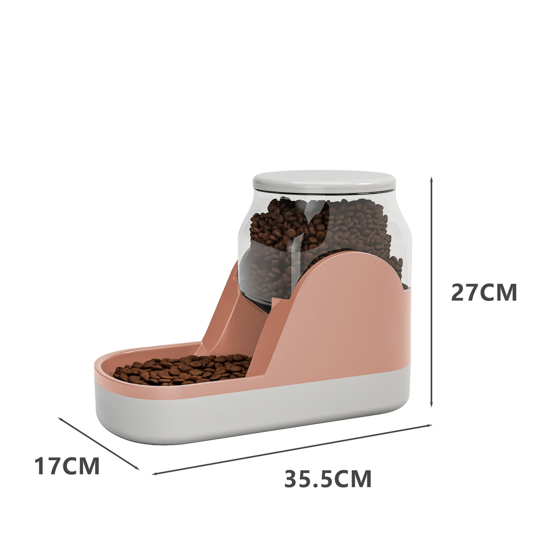 Automatic Pet Water Fountain Food Feeder Dispenser