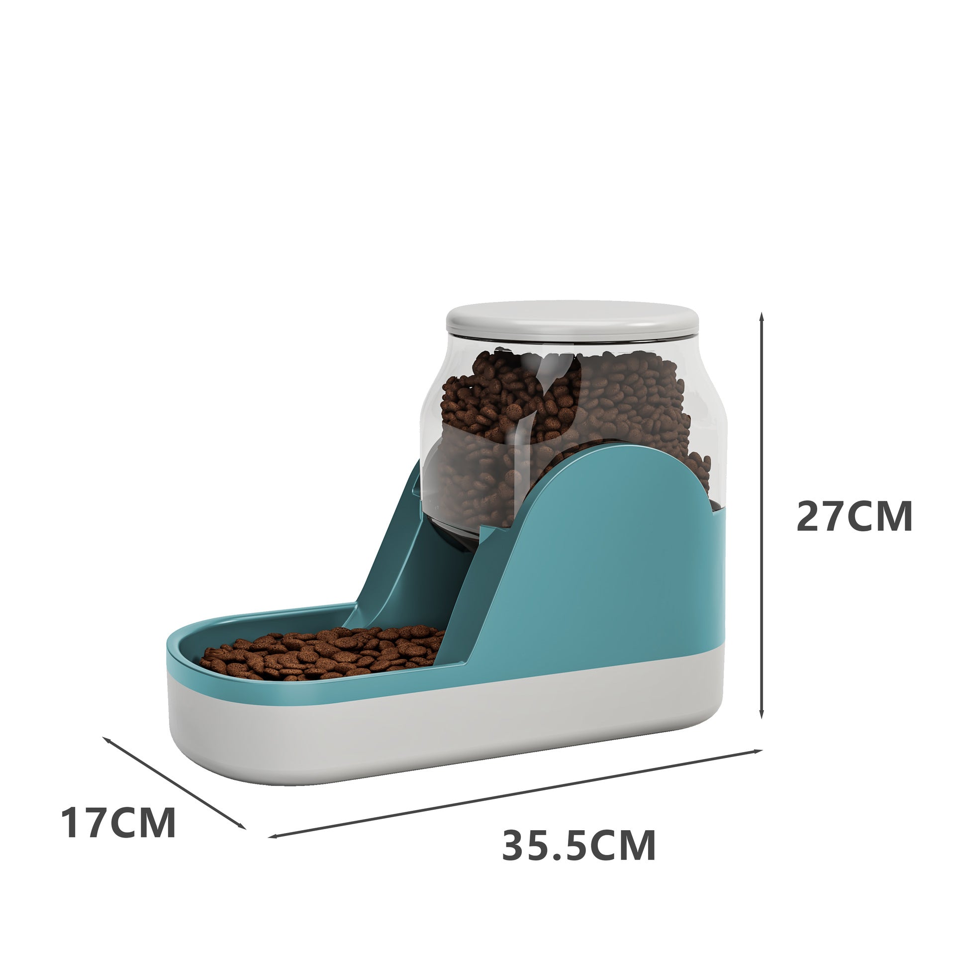 Automatic Pet Water Fountain Food Feeder Dispenser