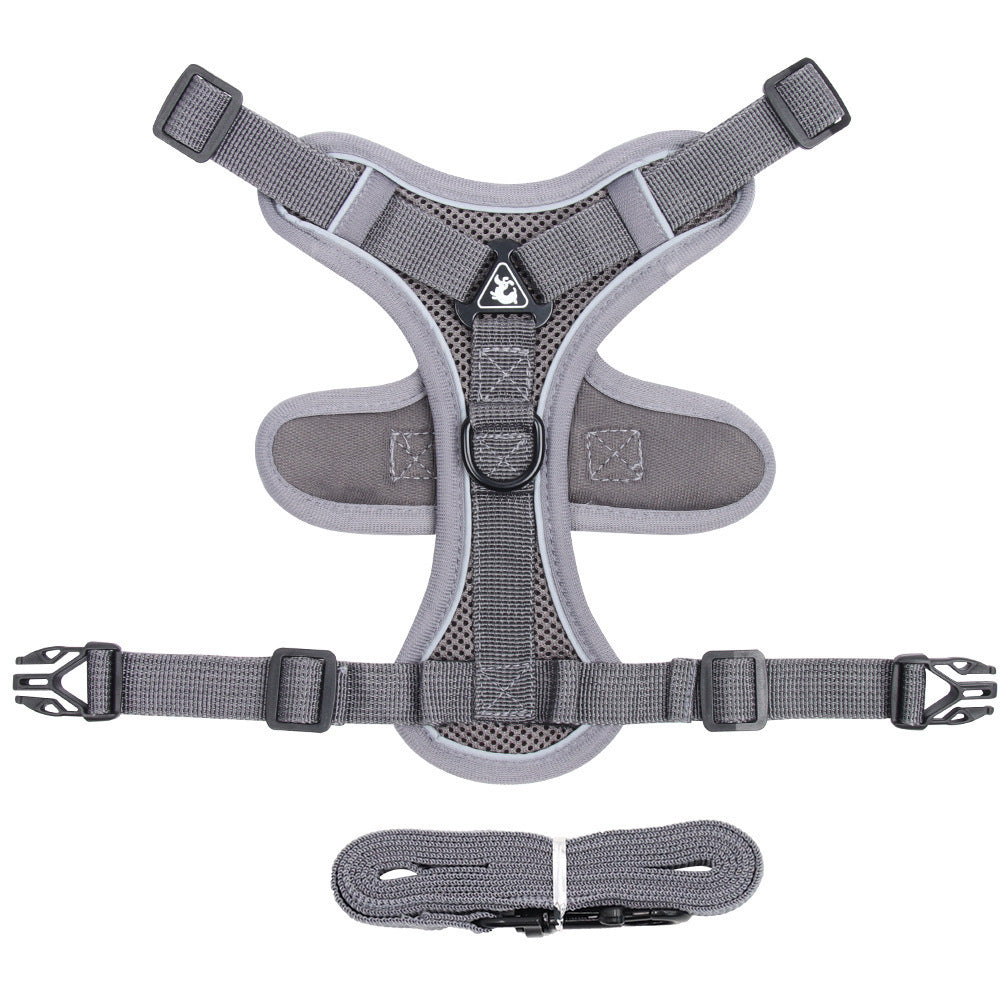 Pet Harness Vest Chest Strap Leash Set